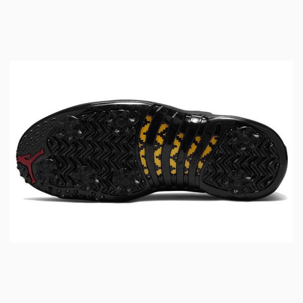 Nike Low Golf Taxi Unisex Tennarit Miesten Air Jordan 12 Valkoinen Mustat | JD-352UH