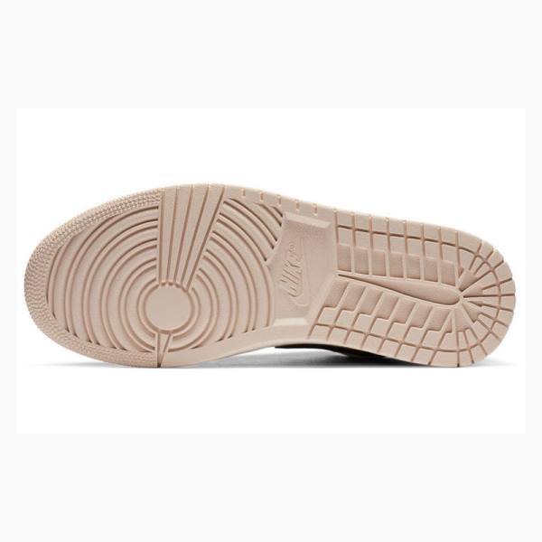 Nike Low Guava Ice Tennarit Naisten Air Jordan 1 Mustat Khaki | JD-769DR