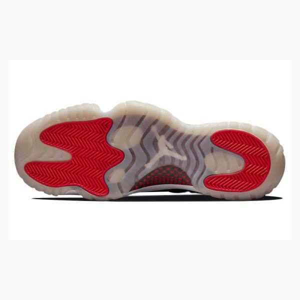 Nike Low IE Bred Tennarit Miesten Air Jordan 11 Mustat Punainen | JD-218KE