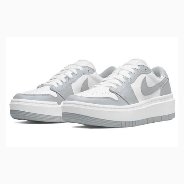 Nike Low LV8D Elevated Tennarit Naisten Air Jordan 1 Harmaat Valkoinen | JD-239OX