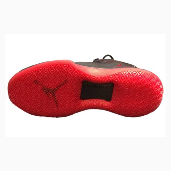 Nike Low Last Shot Tennarit Miesten Air Jordan 32 Mustat Punainen | JD-796MP