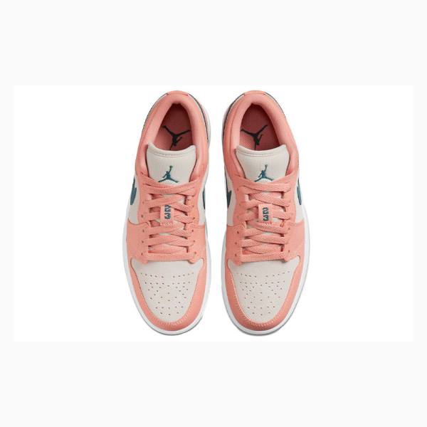 Nike Low Light Low-Top Madder Root Tennarit Naisten Air Jordan 1 Pinkki | JD-079GF