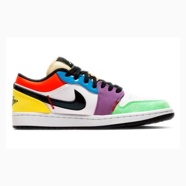 Nike Low Lightbulb Tennarit Naisten Air Jordan 1 Monivärinen | JD-560HL