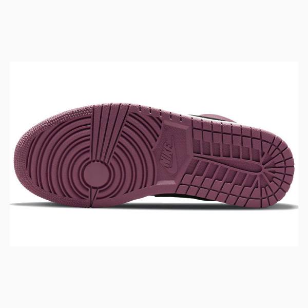Nike Low Magenta Tennarit Naisten Air Jordan 1 Mustat Violetit | JD-984HB