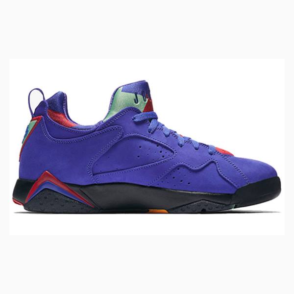 Nike Low NRG Bright Concord Tennarit Miesten Air Jordan 7 Violetit | JD-631BF