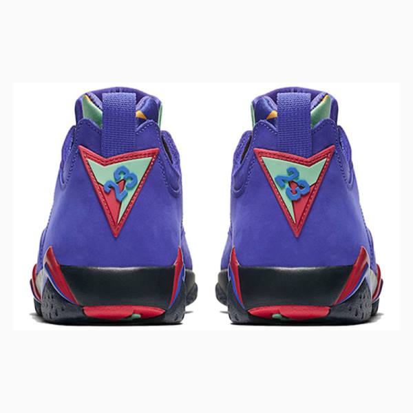 Nike Low NRG Bright Concord Tennarit Miesten Air Jordan 7 Violetit | JD-631BF