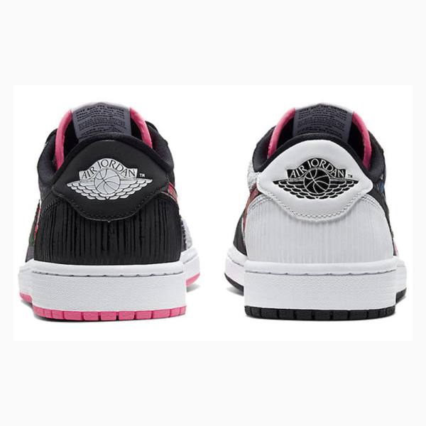 Nike Low OG CNY Chine New Year Tennarit Miesten Air Jordan 1 Mustat Harmaat Pinkki | JD-239HO