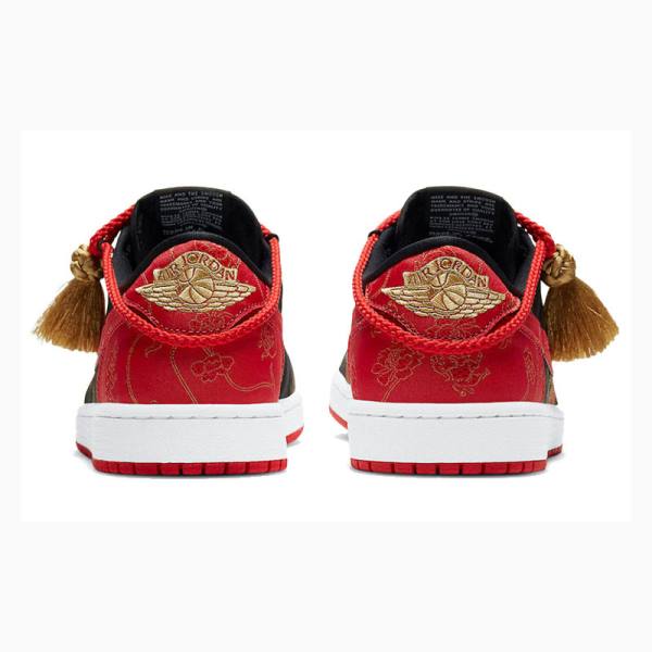 Nike Low OG Chinese New Year Tennarit Miesten Air Jordan 1 Mustat Valkoinen Punainen | JD-027ZF