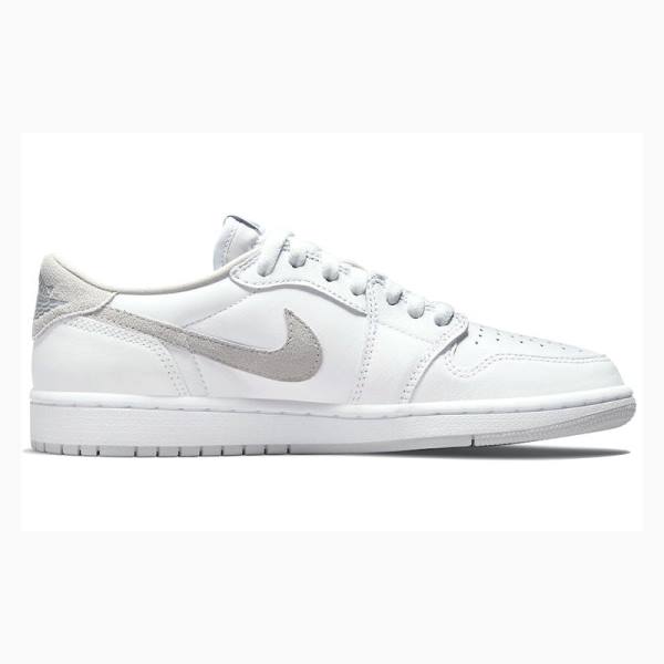 Nike Low OG Neutraalit Tennarit Naisten Air Jordan 1 Valkoinen | JD-743UB