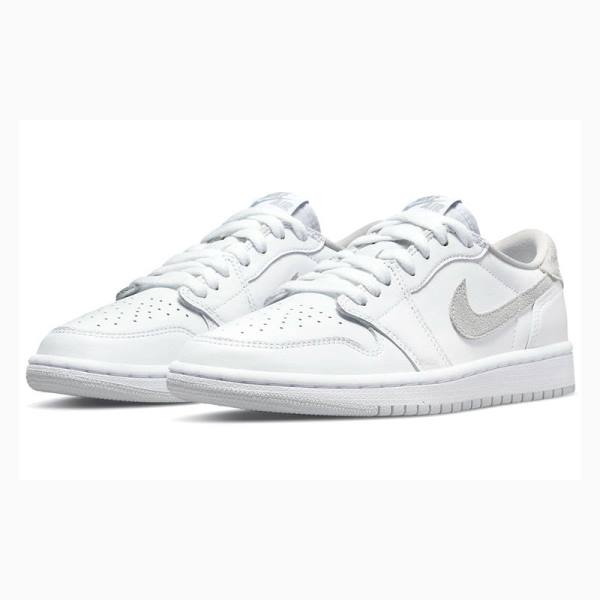 Nike Low OG Neutraalit Tennarit Naisten Air Jordan 1 Valkoinen | JD-743UB