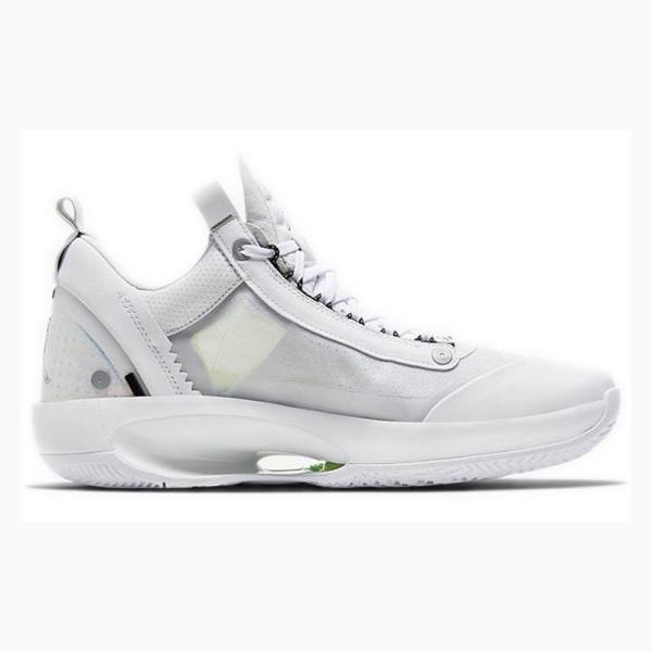 Nike Low PF Crispy Tennarit Miesten Air Jordan 34 Valkoinen | JD-254JR