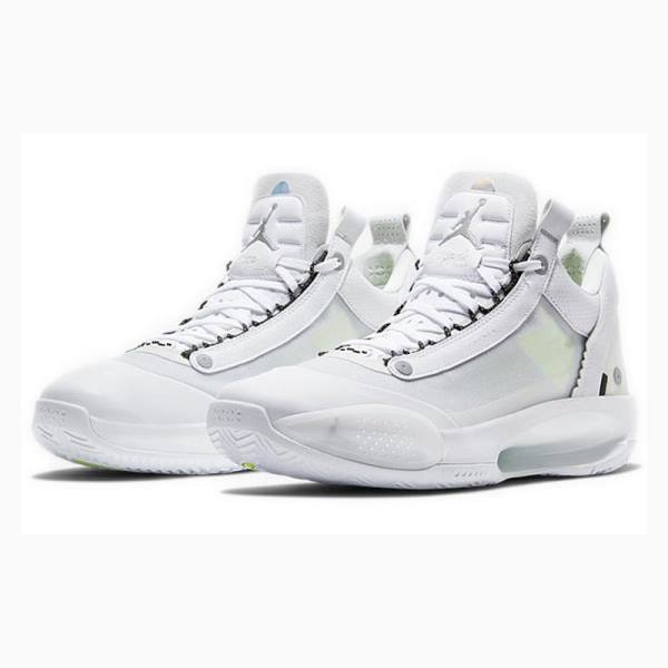 Nike Low PF Crispy Tennarit Miesten Air Jordan 34 Valkoinen | JD-254JR