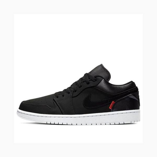 Nike Low PSG JORDAN LEGACY Tennarit Miesten Air Jordan 1 Mustat | JD-906MU