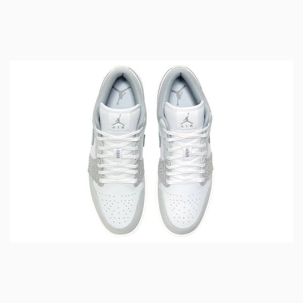 Nike Low Premium 'Elephant Print' Smoke Elephant Tennarit Miesten Air Jordan 1 Harmaat | JD-462FW