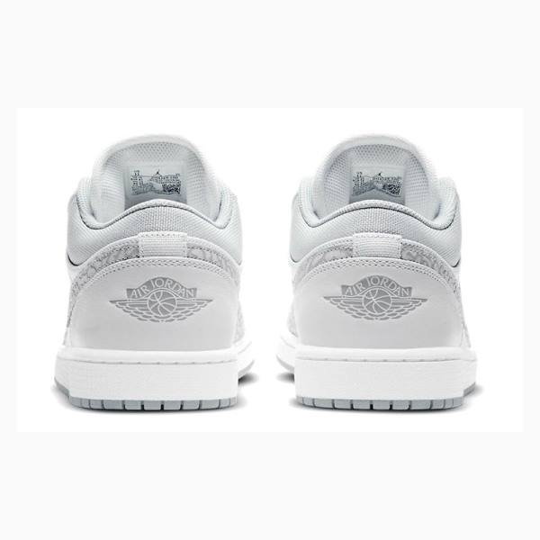 Nike Low Premium 'Elephant Print' Smoke Elephant Tennarit Miesten Air Jordan 1 Harmaat | JD-462FW