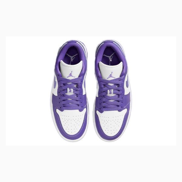 Nike Low Psychic Tennarit Naisten Air Jordan 1 Violetit Valkoinen | JD-910WS