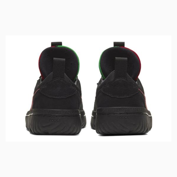 Nike Low React Fearless Tennarit Miesten Air Jordan 1 Mustat | JD-654BO