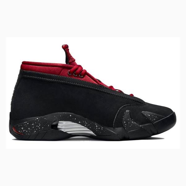 Nike Low Red Lipstick Tennarit Naisten Air Jordan 14 Mustat Punainen | JD-846BW