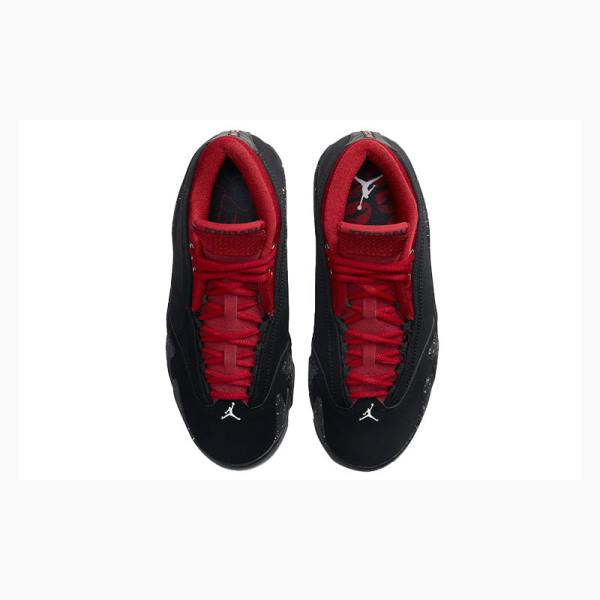 Nike Low Red Lipstick Tennarit Naisten Air Jordan 14 Mustat Punainen | JD-846BW