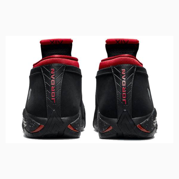Nike Low Red Lipstick Tennarit Naisten Air Jordan 14 Mustat Punainen | JD-846BW