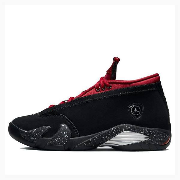 Nike Low Red Lipstick Tennarit Naisten Air Jordan 14 Mustat Punainen | JD-846BW