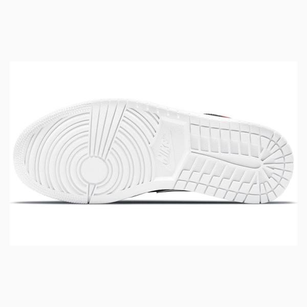 Nike Low Reverse Chicago Flip Tennarit Naisten Air Jordan 1 Mustat Valkoinen Punainen | JD-907AN