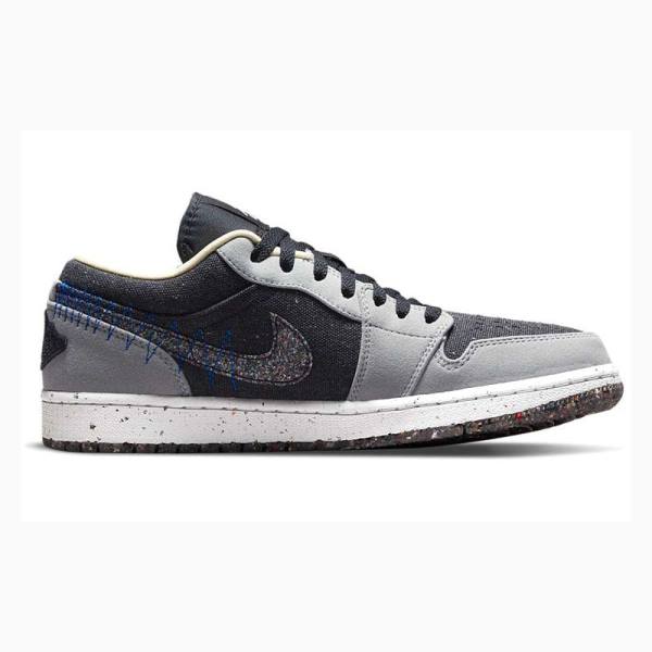 Nike Low SE Crater Tennarit Miesten Air Jordan 1 Harmaat Mustat | JD-408YM