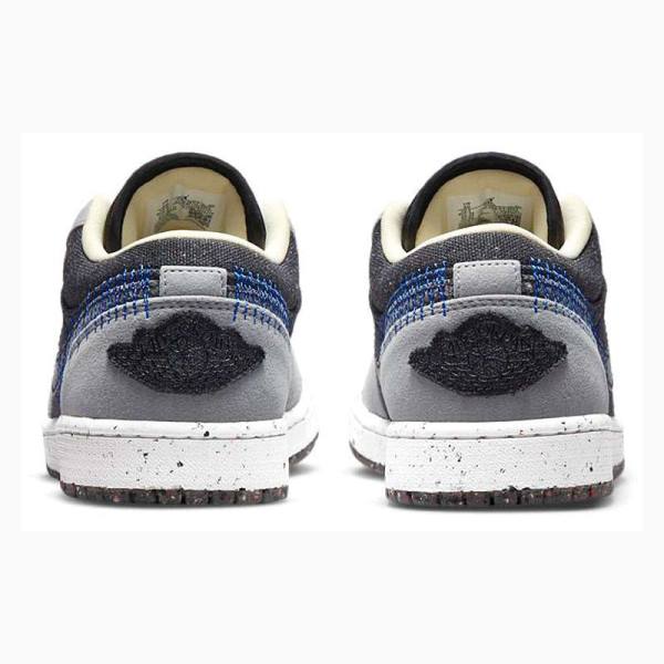 Nike Low SE Crater Tennarit Miesten Air Jordan 1 Harmaat Mustat | JD-408YM