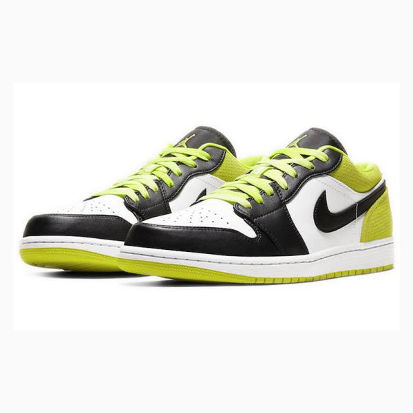 Nike Low SE Cyber Tennarit Miesten Air Jordan 1 Keltainen Mustat | JD-425RK