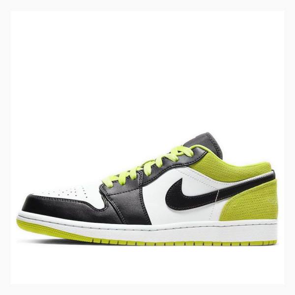 Nike Low SE Cyber Tennarit Miesten Air Jordan 1 Keltainen Mustat | JD-425RK