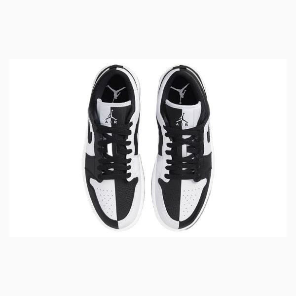 Nike Low SE Homage Tennarit Naisten Air Jordan 1 Valkoinen Mustat | JD-805BN