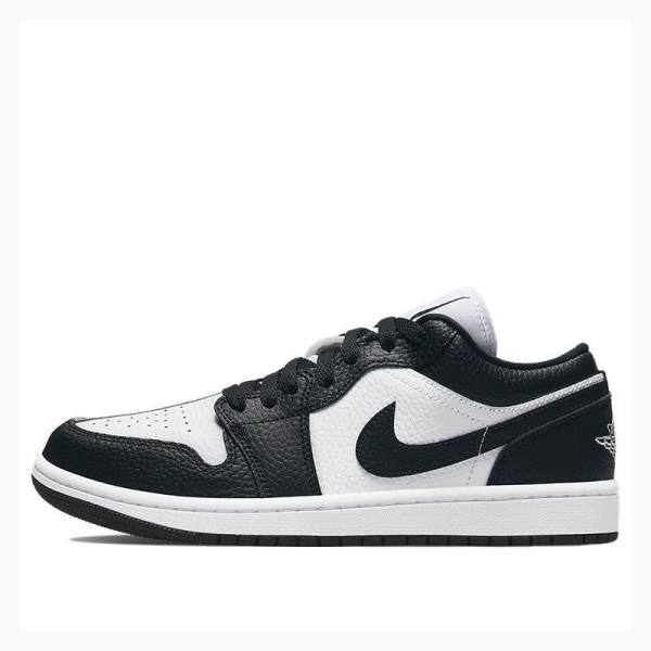 Nike Low SE Homage Tennarit Naisten Air Jordan 1 Valkoinen Mustat | JD-805BN