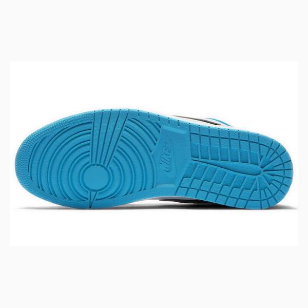 Nike Low SE Laser Tennarit Miesten Air Jordan 1 Mustat Sininen | JD-918RX