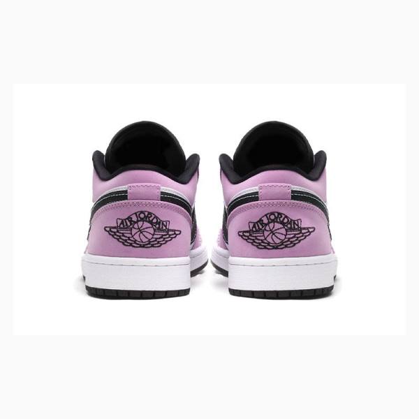 Nike Low SE 'Light Purple' Tennarit Miesten Air Jordan 1 Violetit Mustat | JD-035MJ