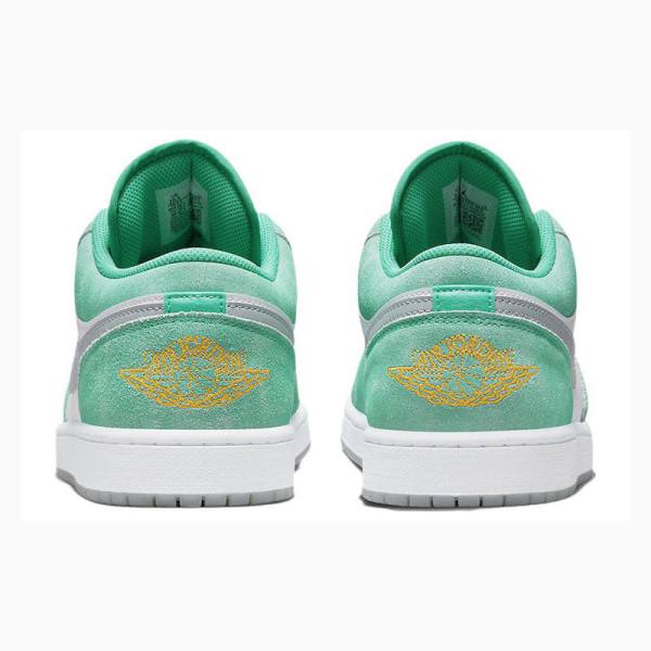 Nike Low SE New Emerald Tennarit Miesten Air Jordan 1 Valkoinen Vihreä | JD-194QF