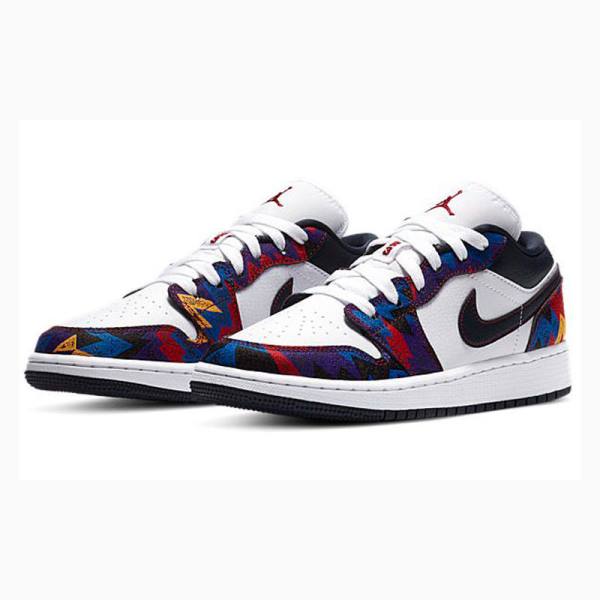Nike Low SE 'Nothing But Net' Tennarit Miesten Air Jordan 1 Monivärinen | JD-641JL