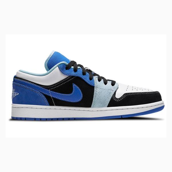 Nike Low SE 'Racer Blue' Tennarit Miesten Air Jordan 1 Mustat Sininen | JD-391LD