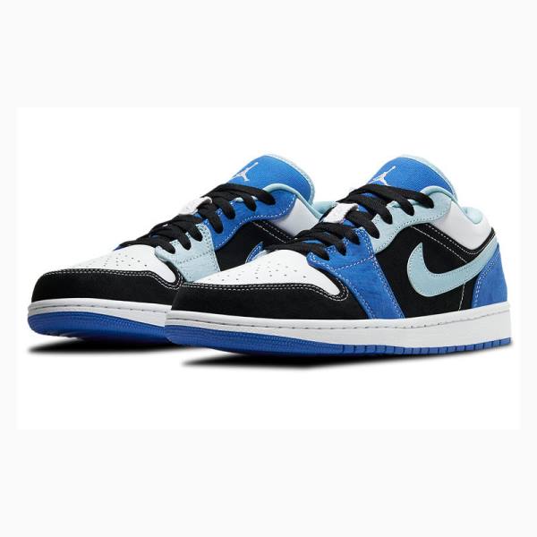 Nike Low SE 'Racer Blue' Tennarit Miesten Air Jordan 1 Mustat Sininen | JD-391LD