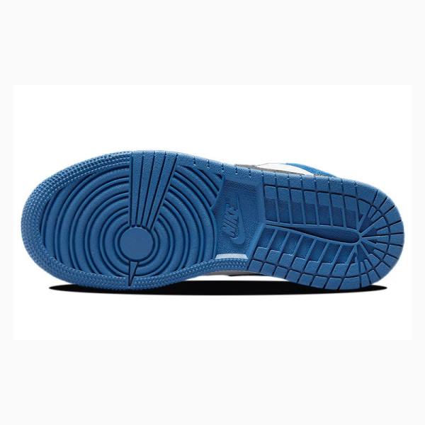 Nike Low SE Tennarit Miesten Air Jordan 1 Valkoinen Sininen Harmaat | JD-678OP