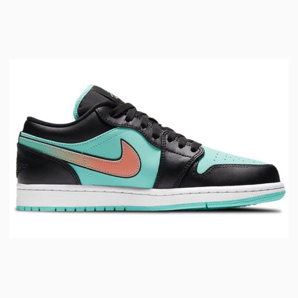 Nike Low SE Tropical Twist Tennarit Miesten Air Jordan 1 Vihreä Mustat | JD-218OQ