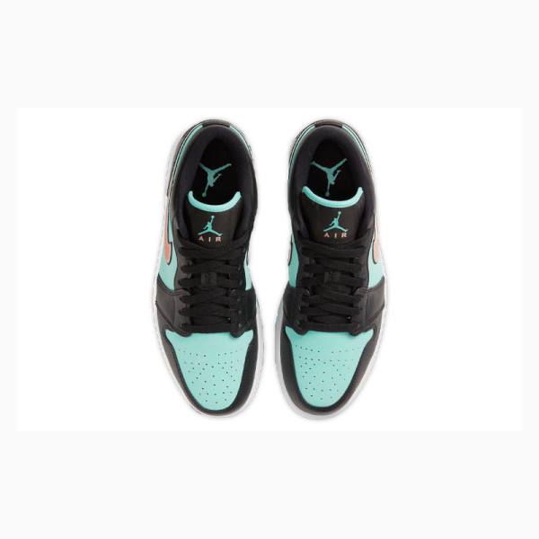 Nike Low SE Tropical Twist Tennarit Miesten Air Jordan 1 Vihreä Mustat | JD-218OQ