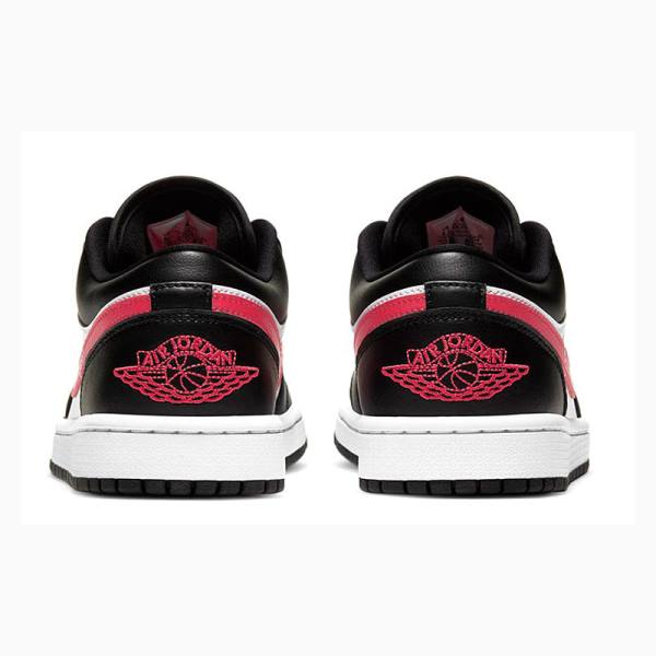 Nike Low Siren Tennarit Naisten Air Jordan 1 Mustat Punainen | JD-049KC