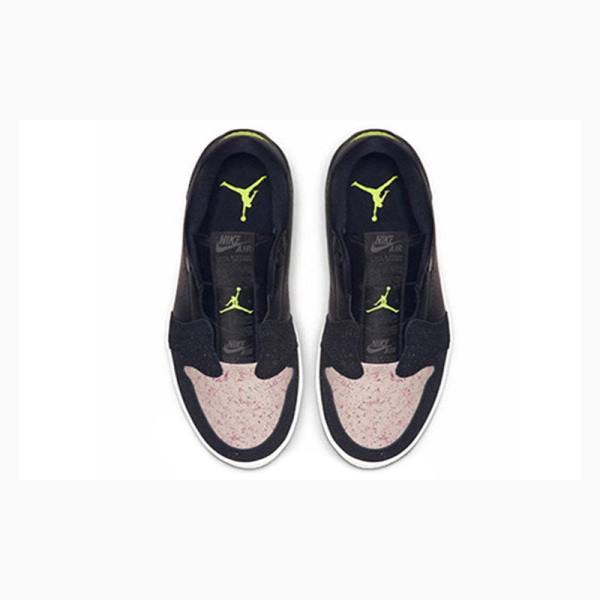 Nike Low Slip 'Silt Red' Tennarit Naisten Air Jordan 1 Mustat Pinkki | JD-369RU