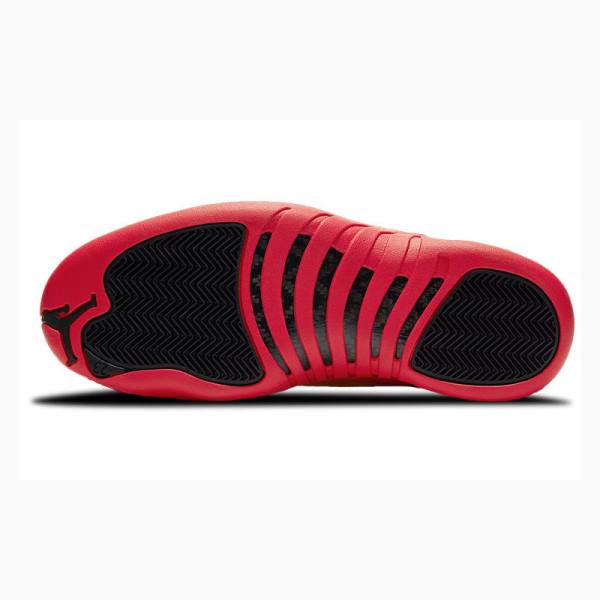 Nike Low Super Bowl Tennarit Miesten Air Jordan 12 Punainen Mustat | JD-705NG