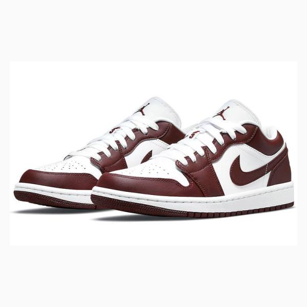 Nike Low Team Tennarit Naisten Air Jordan 1 Punainen | JD-952UT