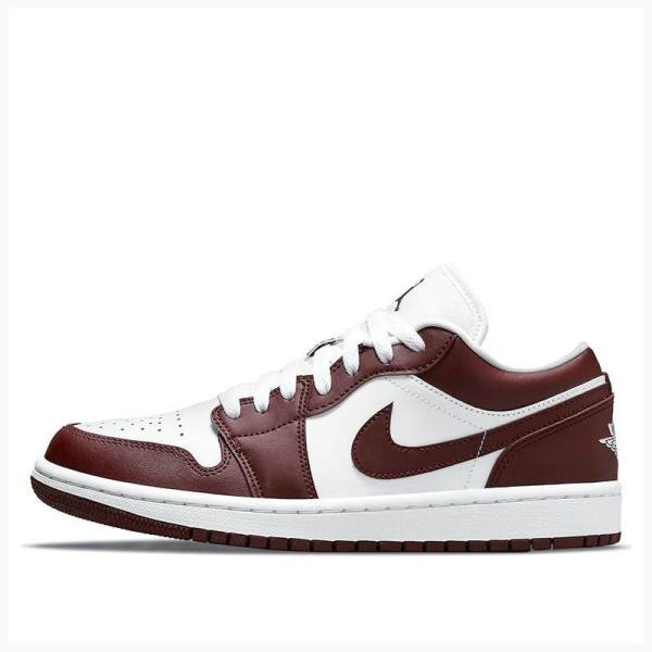 Nike Low Team Tennarit Naisten Air Jordan 1 Punainen | JD-952UT