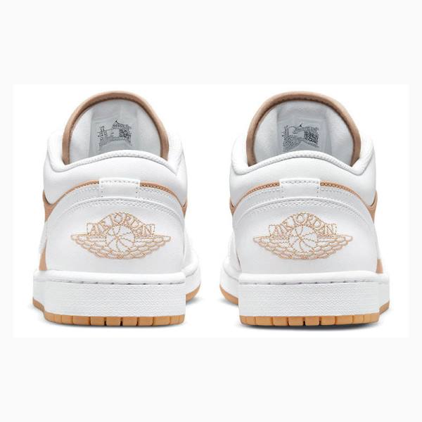 Nike Low Tennarit Miesten Air Jordan 1 Valkoinen Beige | JD-326VE