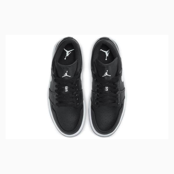 Nike Low Tennarit Naisten Air Jordan 1 Mustat Valkoinen | JD-265EV
