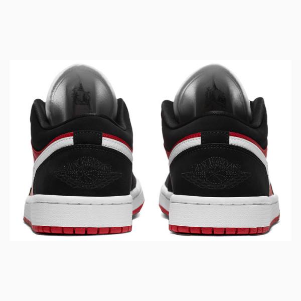 Nike Low Tennarit Naisten Air Jordan 1 Mustat Punainen Valkoinen | JD-907LY