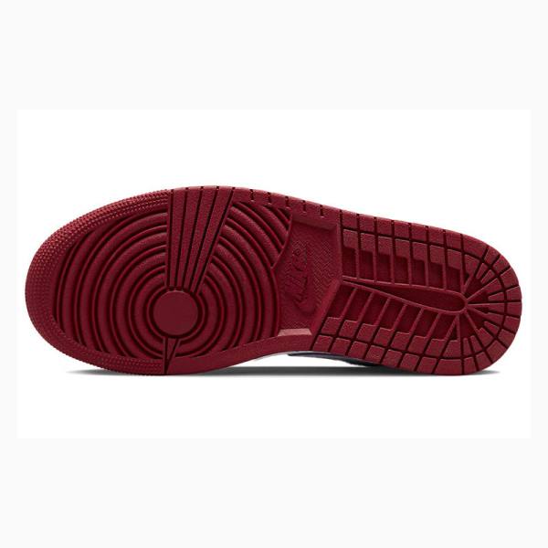 Nike Low Tennarit Naisten Air Jordan 1 Punainen Sininen | JD-813YI